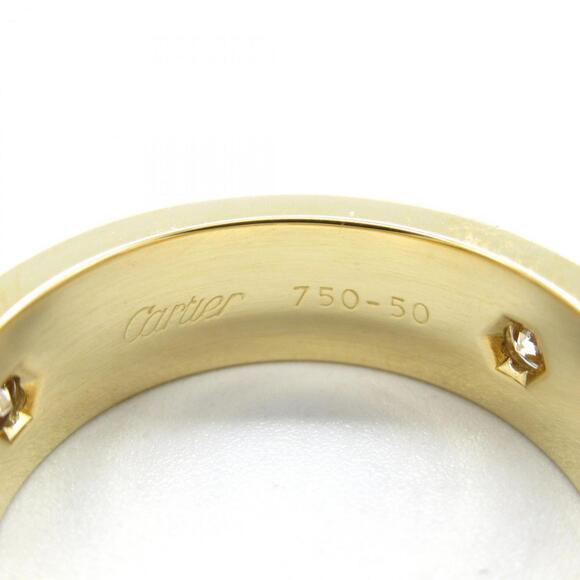 CARTIER 18k White Diamond Love Ring - Picture 4 of 7